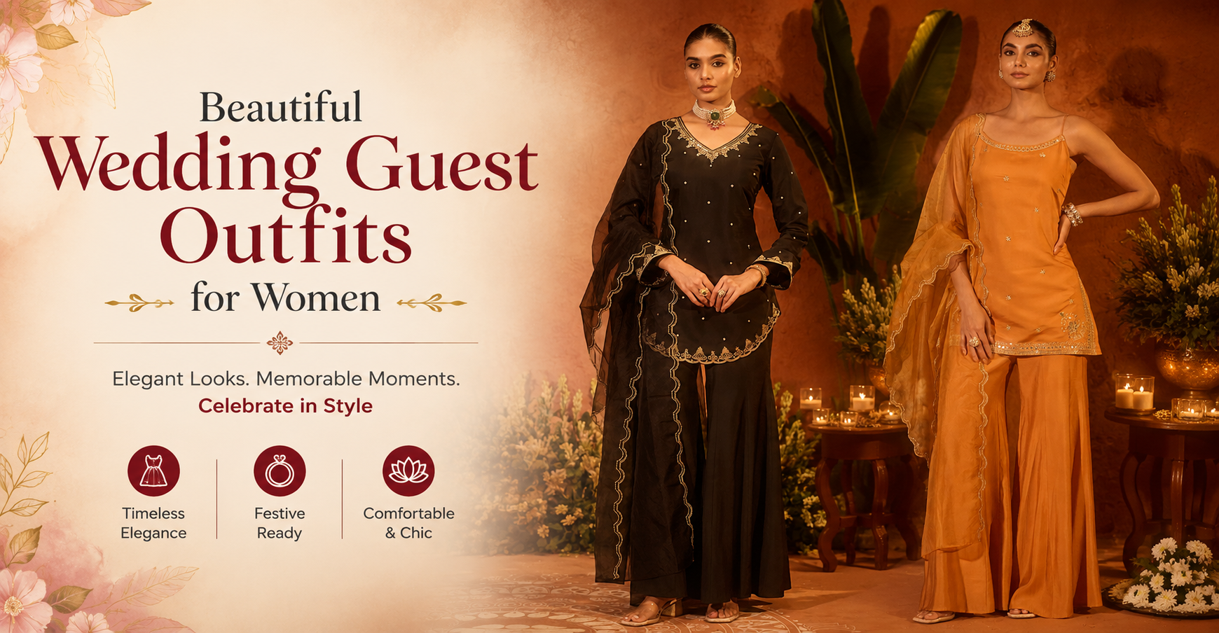 Beautiful Wedding Guest Outfits for Women