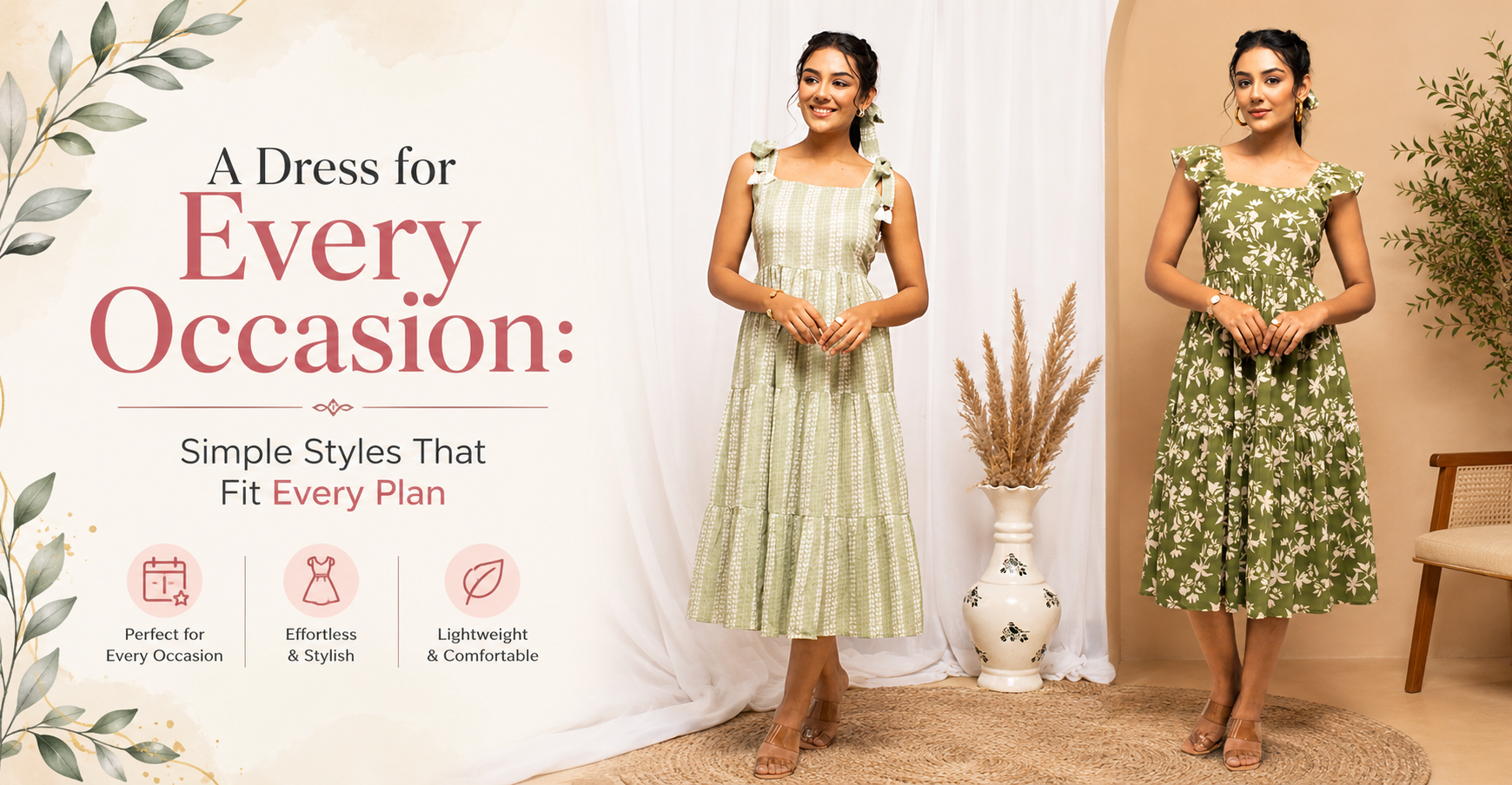 A Dress for Every Occasion: Simple Styles That Fit Every Plan