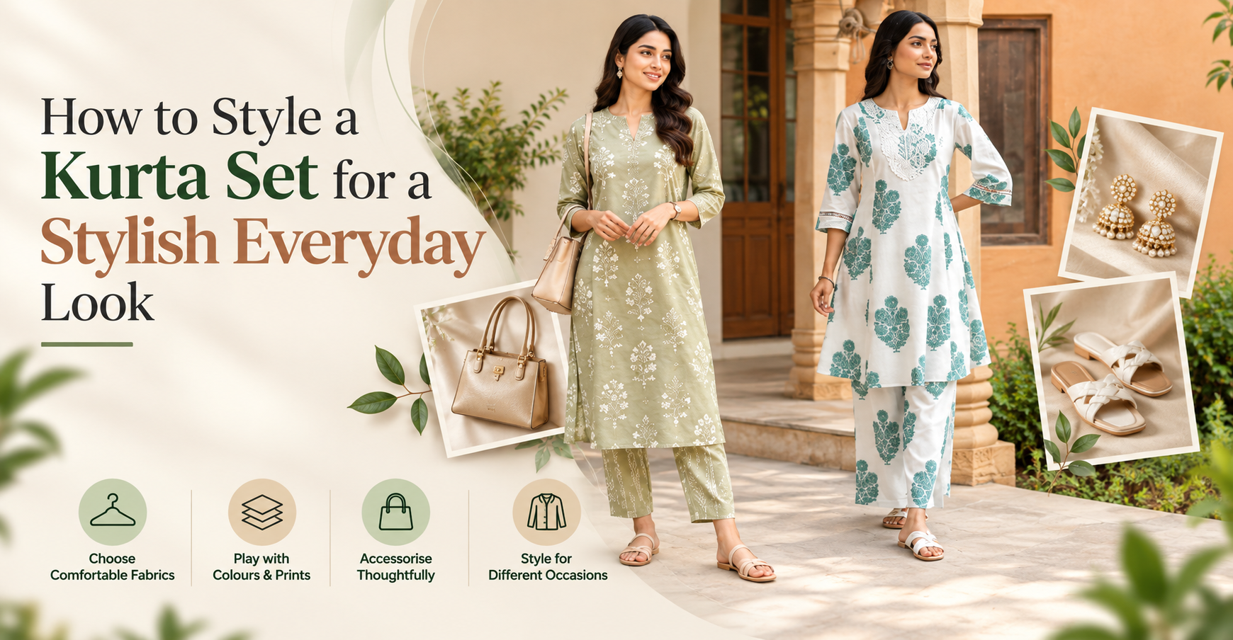 How to Style a Kurta Set for a Stylish Everyday Look