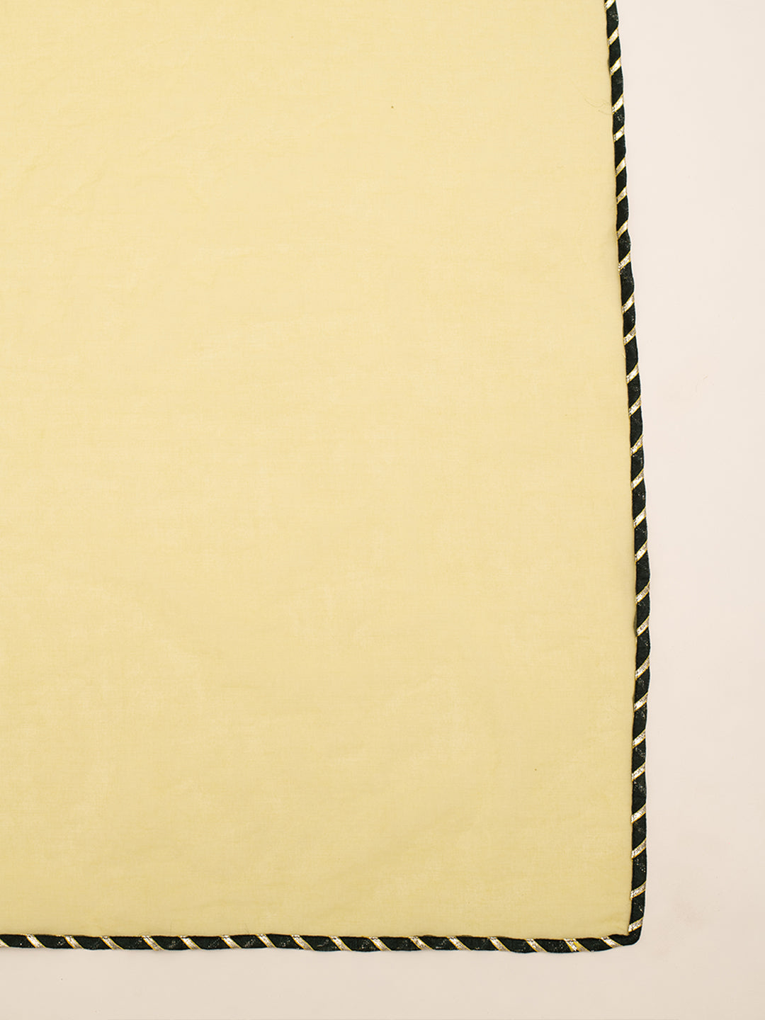 FIORRA Women's Green Cotton Straight Kurta With Palazzo And Dupatta